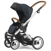 Mutsy evo Urban Nomad silver Cognac/Industrial blue Mutsy evo Urban Nomad silver Cognac/Industrial blue