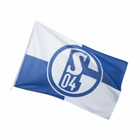 FC Schalke Hissfahne Karo 150 x 250 cm FC Schalke Hissfahne Karo 150 x 250 cm
