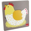 JUMBO Spiele Goula Holzpuzzle 3 Stufen Huhn JUMBO Spiele Goula Holzpuzzle 3 Stufen Huhn