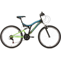 KS-Cycling Castello HLX 26 Zoll RH 48 cm schwarz/grün/blau KS-Cycling Castello HLX 26 Zoll RH 48 cm schwarz/grün/blau