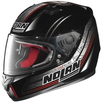 Nolan N64 Fusion Metal-Black/Red Nolan N64 Fusion Metal-Black/Red