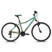 KELLYS MTB Damen, 26 Zoll, 21 Gang SHIMANO Altus, grau-grün, Vanity 10«, Kellys KELLYS MTB Damen, 26 Zoll, 21 Gang SHIMANO Altus, grau-grün, Vanity 10«, Kellys