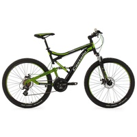 KS-Cycling Castello HTX 26 Zoll RH 51 cm schwarz/grün KS-Cycling Castello HTX 26 Zoll RH 51 cm schwarz/grün