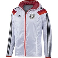 Adidas DFB Herren Hymnen-Trainingsjacke Weltmeisterschaft 2014 white/poppy/victory red/black XL Adidas DFB Herren Hymnen-Trainingsjacke Weltmeisterschaft 2014 white/poppy/victory red/black XL
