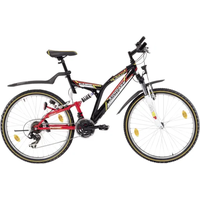 Zündapp MTB Fully Blue 1.0 24 Zoll schwarz/rot Zündapp MTB Fully Blue 1.0 24 Zoll schwarz/rot