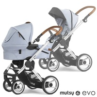 Mutsy evo Urban Nomad/silver/Ice Flow Mutsy evo Urban Nomad/silver/Ice Flow