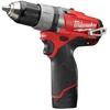 Milwaukee Akku-Bohrschrauber M12 CDD Bürstenlos 2x4.0Ah Akku Milwaukee Akku-Bohrschrauber M12 CDD Bürstenlos 2x4.0Ah Akku