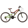 KS-Cycling Castello 24 Zoll RH 36 cm schwarz/grün/orange KS-Cycling Castello 24 Zoll RH 36 cm schwarz/grün/orange
