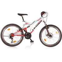 VCM Chicaga MTB 24 Zoll RH 40 cm weiß/rot VCM Chicaga MTB 24 Zoll RH 40 cm weiß/rot