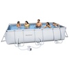 BESTWAY Steel Pro Frame Set 404 x 201 cm inkl. Pumpe (2-tlg.) BESTWAY Steel Pro Frame Set 404 x 201 cm inkl. Pumpe (2-tlg.)