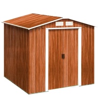 Tepro Metallgerätehaus Riverton 6x8 Holzoptik, Tepro Metallgerätehaus Riverton 6x8 Holzoptik,