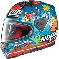 Nolan N64 Gemini Replica Melandri AQ Metal-Pearl-Blue Nolan N64 Gemini Replica Melandri AQ Metal-Pearl-Blue
