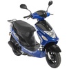 Flex Tech Cityleader 50 ccm 2,6 PS 25 km/h blau Flex Tech Cityleader 50 ccm 2,6 PS 25 km/h blau