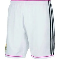 Adidas Real Madrid Kinder Heim Short 2014/2015 white/black/blast pink Gr. 152 Adidas Real Madrid Kinder Heim Short 2014/2015 white/black/blast pink Gr. 152