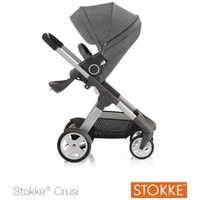 Stokke Crusi Black Melange inkl. Babywanne Stokke Crusi Black Melange inkl. Babywanne