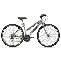 Montana Damen Crossbike, 28 Zoll, grau, 21 Gang Shimano, »X-Cross F945L«, Montana Montana Damen Crossbike, 28 Zoll, grau, 21 Gang Shimano, »X-Cross F945L«, Montana