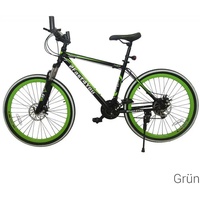 2Fast4You Mountainbike 24 Zoll schwarz/grün 2Fast4You Mountainbike 24 Zoll schwarz/grün