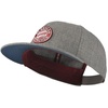 Adidas FC Bayern München Herren Freizeit Cap 2014/2015 medium grey/tribeblue/cardinal Adidas FC Bayern München Herren Freizeit Cap 2014/2015 medium grey/tribeblue/cardinal