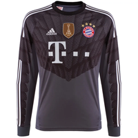 Adidas FC Bayern München Herren Torwart Club World Champions Trikot 2014/2015 onix/black/white M Adidas FC Bayern München Herren Torwart Club World Champions Trikot 2014/2015 onix/black/white M