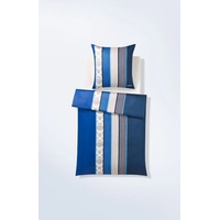 Joop! Ornament Stripe blau (135x200+80x80cm) Joop! Ornament Stripe blau (135x200+80x80cm)