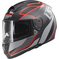 ls2 Vector FF397 Vintage Matt-Black/Red ls2 Vector FF397 Vintage Matt-Black/Red