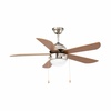 FARO Deckenventilator Veneto Nickel matt inklusive Leuchte 107 cm von Faro FARO Deckenventilator Veneto Nickel matt inklusive Leuchte 107 cm von Faro