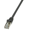 Logilink CP1053S F/UTP Patchkabel Kat.5e schwarz - 2,00m Logilink CP1053S F/UTP Patchkabel Kat.5e schwarz - 2,00m