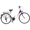 Trends24-Shop Cityrad 26 Zoll RH 45 cm princess weiß/lila Trends24-Shop Cityrad 26 Zoll RH 45 cm princess weiß/lila