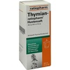 Ratiopharm THYMIAN RATIOPHARM Hustensaft 100 ml Ratiopharm THYMIAN RATIOPHARM Hustensaft 100 ml