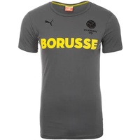 Puma BVB T7 Badge, ebony/black/cyber yellow S Puma BVB T7 Badge, ebony/black/cyber yellow S