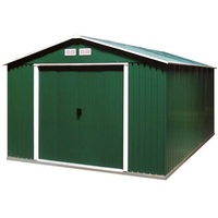 Tepro Metallgerätehaus Colossus 10 x 10 3,21 x 3,02 m grün Tepro Metallgerätehaus Colossus 10 x 10 3,21 x 3,02 m grün