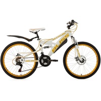 KS-Cycling Bliss 24 Zoll RH 38 cm weiß/gelb KS-Cycling Bliss 24 Zoll RH 38 cm weiß/gelb