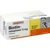 Ratiopharm BIOTIN RATIOPHARM 5 mg Tabletten 90 St Ratiopharm BIOTIN RATIOPHARM 5 mg Tabletten 90 St