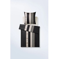 Joop! Ornament Stripe schwarz (155x220+80x80cm) Joop! Ornament Stripe schwarz (155x220+80x80cm)