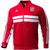 Adidas FC Bayern München Herren Anthem Jacket 2013/2014 fcb true red/white L Adidas FC Bayern München Herren Anthem Jacket 2013/2014 fcb true red/white L