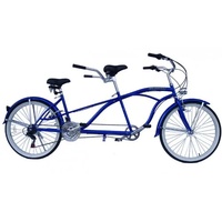 2Fast4You 26 Zoll Tandem Fahrrad in blau 2Fast4You 26 Zoll Tandem Fahrrad in blau