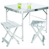 Grand Canyon Koffertisch inkl. 2 Hocker silber (308006) Grand Canyon Koffertisch inkl. 2 Hocker silber (308006)