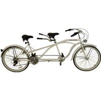 2Fast4You 26" Zoll Tandem Fahrrad weiß Shimano 18-Gang 2Fast4You 26" Zoll Tandem Fahrrad weiß Shimano 18-Gang
